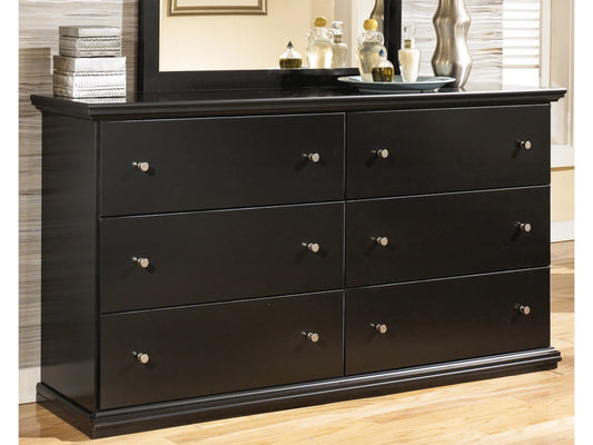 Maribel 6 Drawer Dresser - -