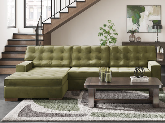 Caspian-Town 2-Piece Sectional with Chaise