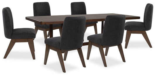 Kendamor Dining Table and 6 Chairs