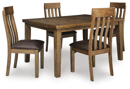 Broxtyn Dining Table and 4 Chairs