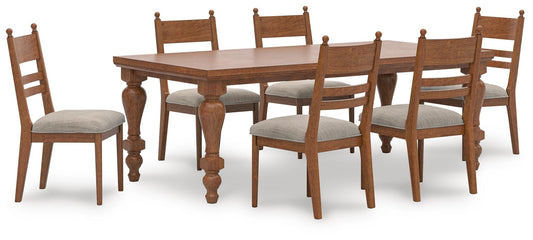 Chadworth Dining Table and 6 Chairs