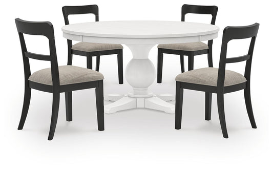 Chadworth Dining Table and 4 Chairs