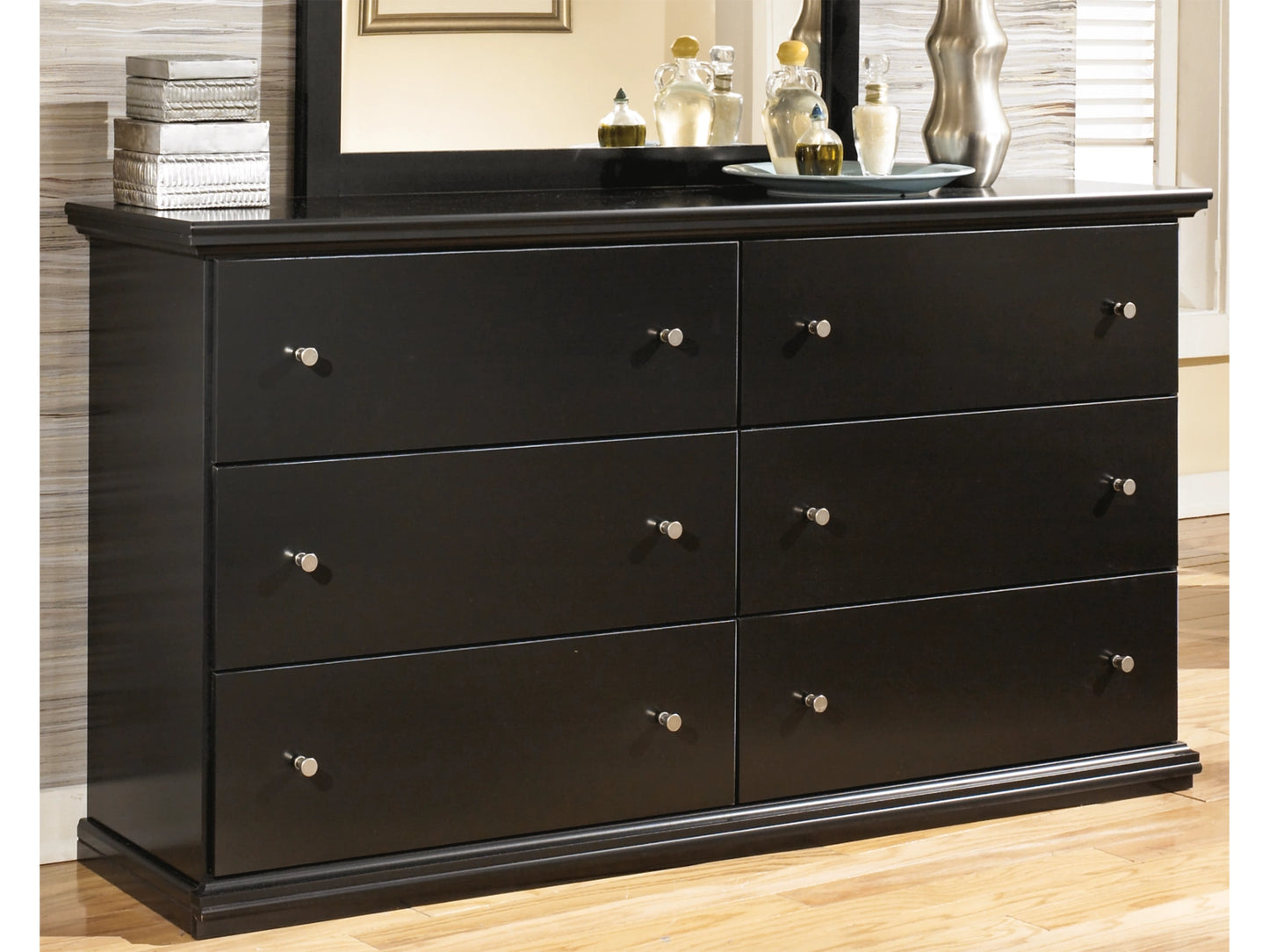 Maribel 6 Drawer Dresser - -