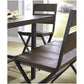 Kavara - Medium Brown Double Barstool
