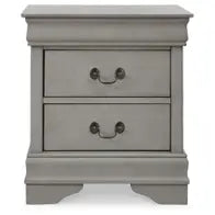 Kordasky Gray Nightstand