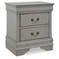 Kordasky Gray Nightstand
