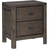 Dellbeck Two Drawer Night Stand