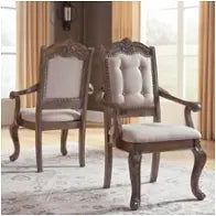 Charmond Upholstered Arm Chair (Set of Two)