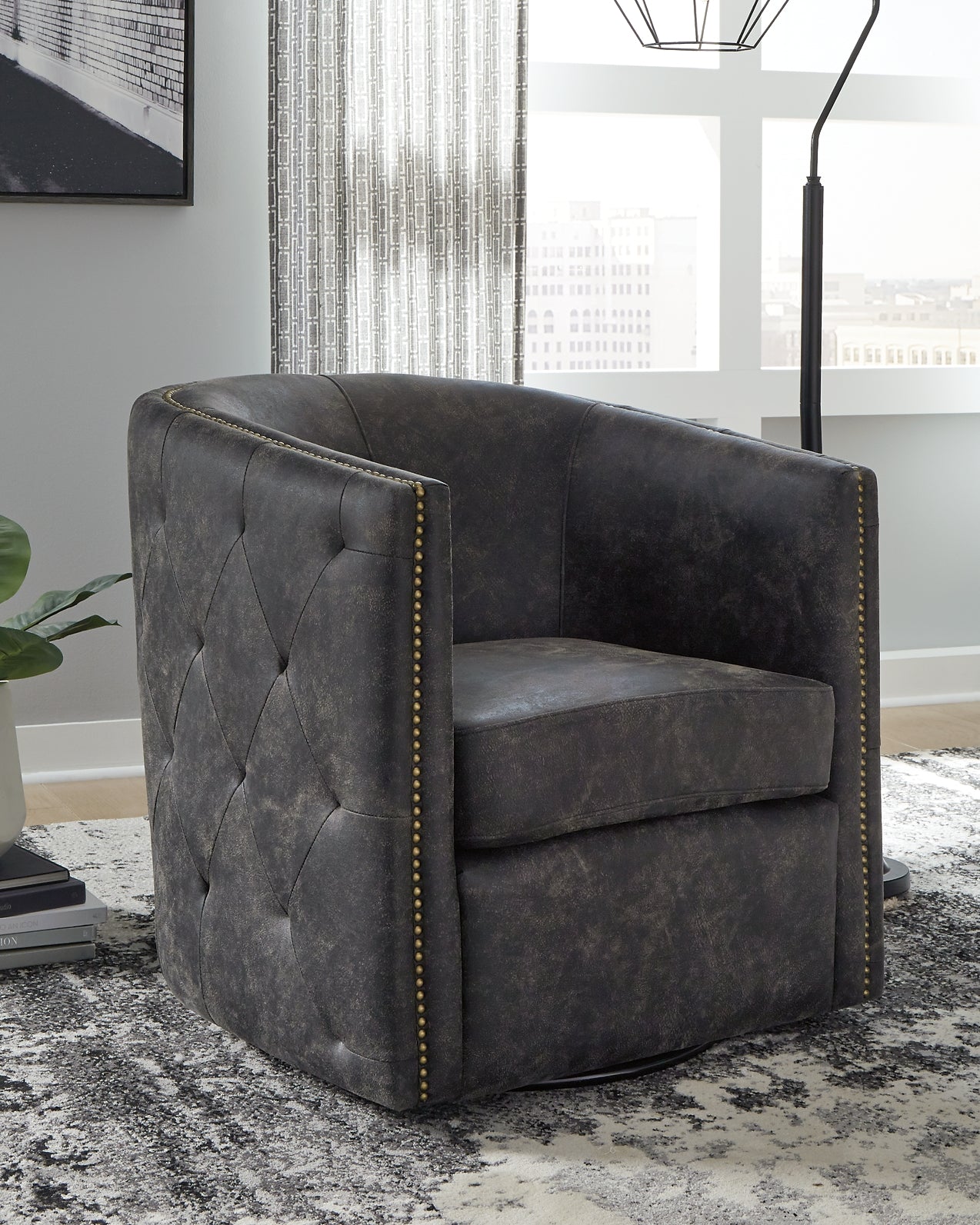 Ashley Express - Brentlow Swivel Accent Chair