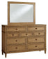 Sharlance Dresser and Mirror
