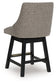 Ashley Express - Neymorton UPH Swivel Barstool (2/CN)