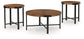 Crosstrail Occasional Table Set (3/CN)