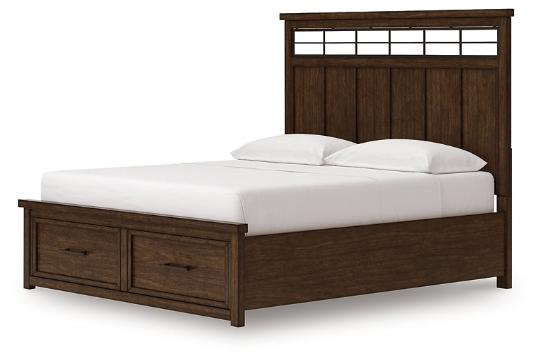 Taffenbrook California King Panel Storage Bed