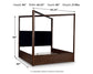 Dilenno Queen Canopy Bed