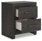 Hollivern Twin Panel Storage Bed with Mirrored Dresser, Chest and Nightstand