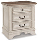Ashley Express - Realyn Three Drawer Night Stand