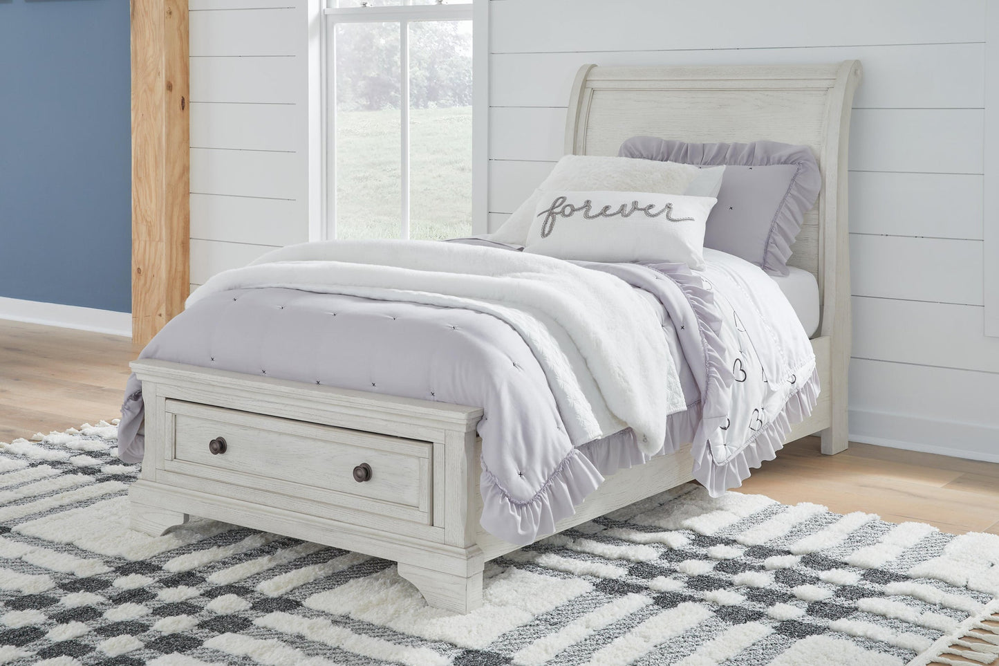 Ashley Express - Robbinsdale Twin Sleigh Storage Bed