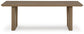 Serene Bay RECT Dining Table w/UMB OPT