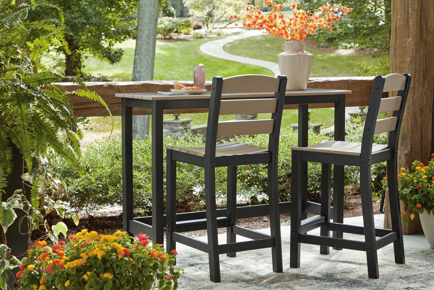 Ashley Express - Shoreline Beach Counter Table Set (3/CN)