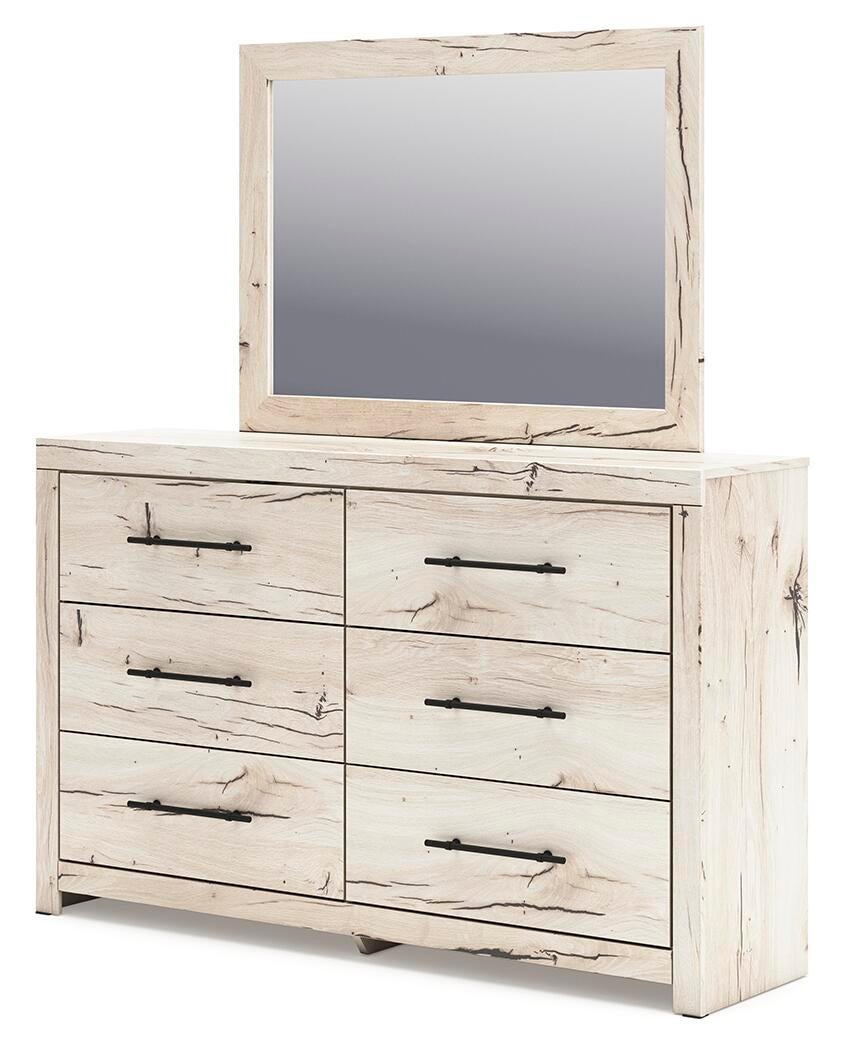 Lawroy Queen Panel Headboard, Dresser and Mirror
