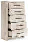 Lawroy Queen Panel Headboard, Dresser, Mirror, Chest and Nightstand