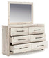 Lawroy Queen Panel Bed, Dresser, Mirror, Chest and Nightstand