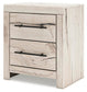 Lawroy King Panel Bed with Storage, Dresser, Mirror, Chest and Nightstand
