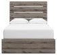Graystorm Full Panel Storage Bed, Dresser and Mirror