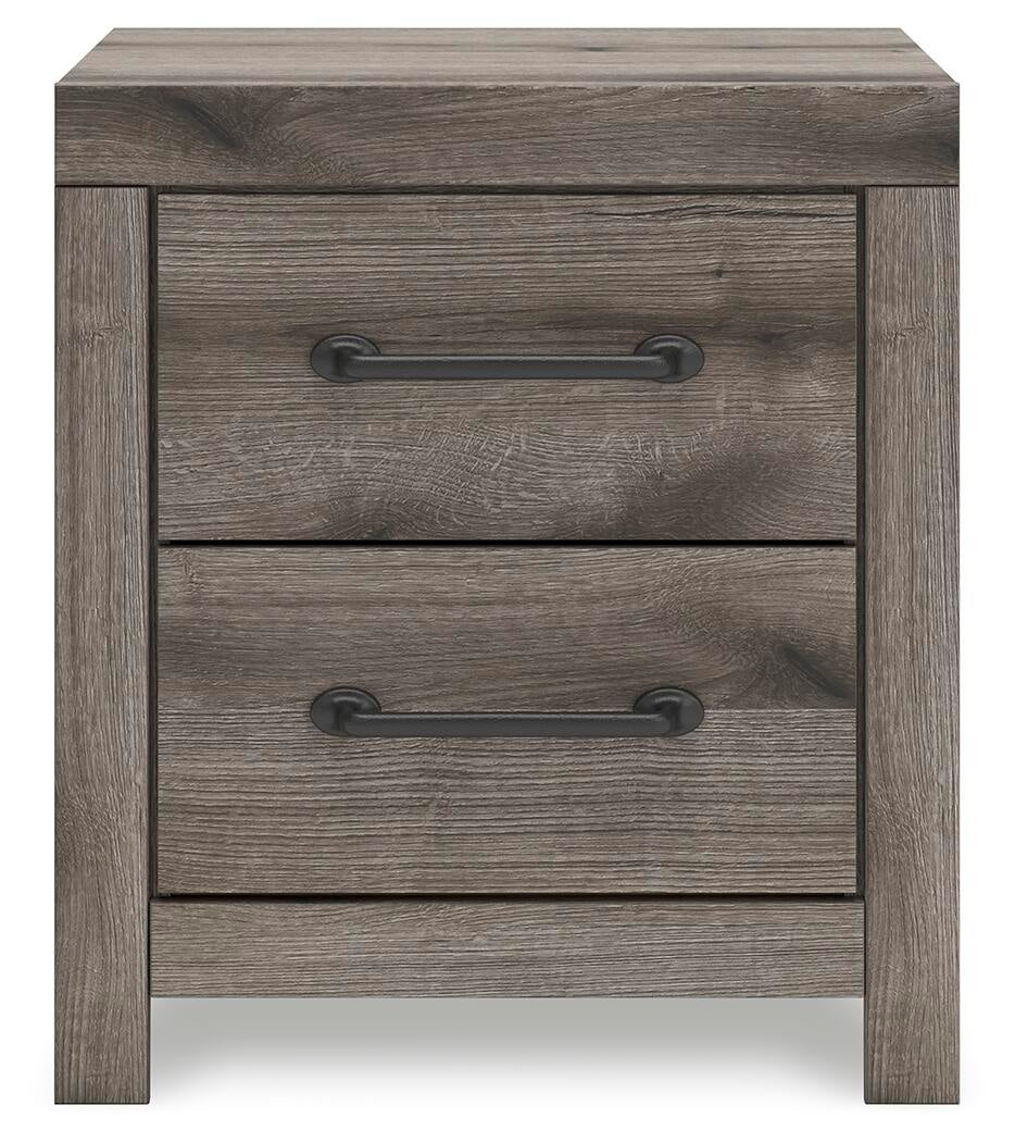 Graystorm Twin Panel Storage Bed, Dresser, Mirror, Chest and Nightstand