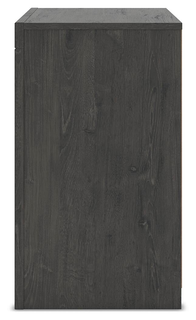 Fraluna Queen Panel Storage Bed, Dresser, Mirror, Chest and Nightstand