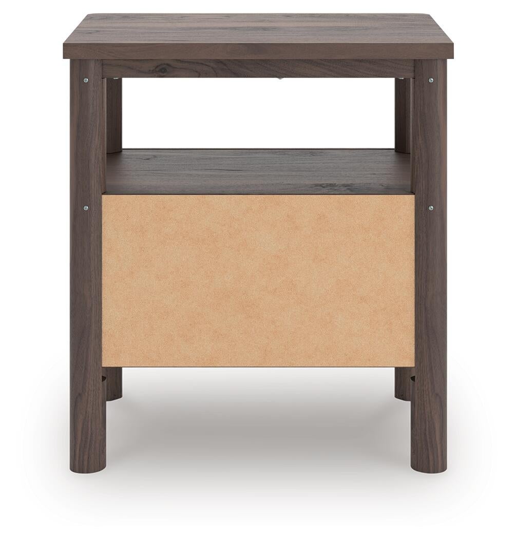 Pamytta Twin Upholstered Panel Bed, Dresser, Mirror and Nightstand