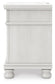 Rowlenstown King Poster Bed, Dresser, Mirror and Nightstand