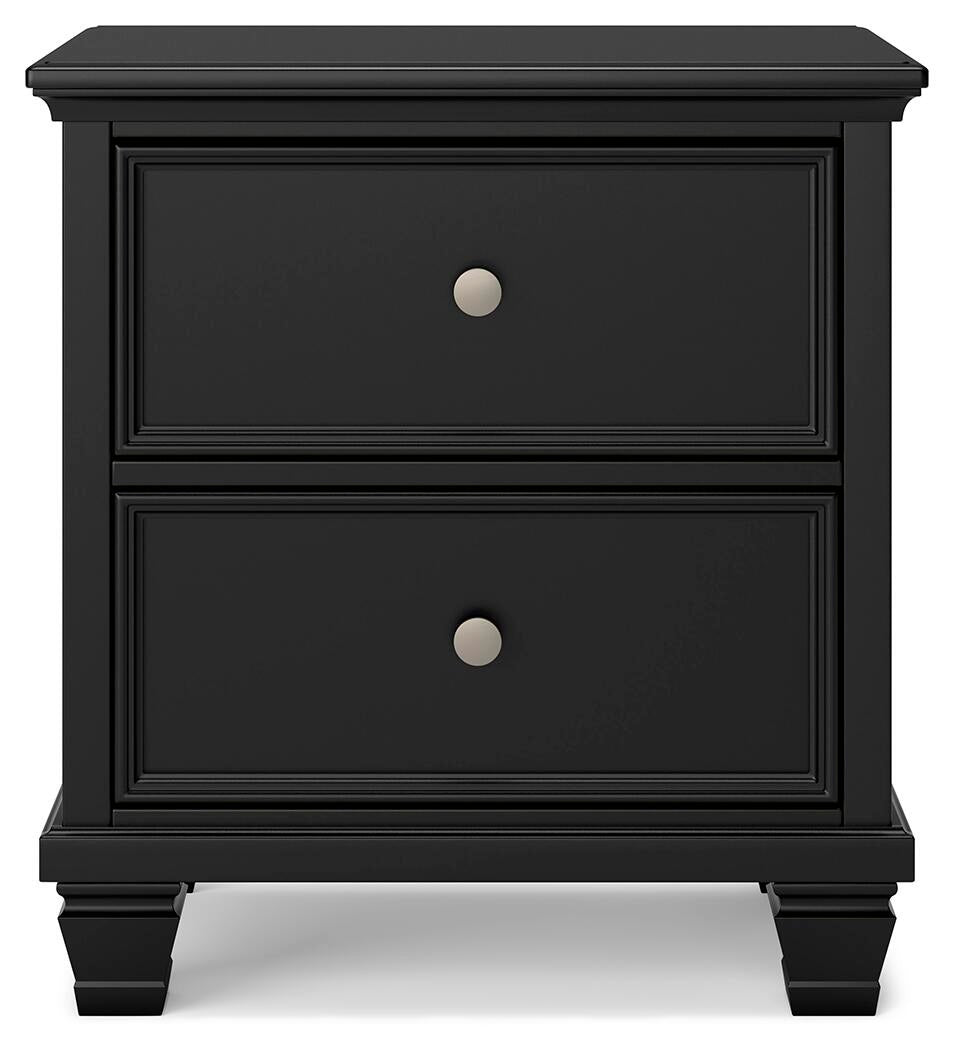 Lanolee Twin Panel Storage Bed, Dresser, Mirror and Nightstand