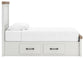 Ashley Express - Savonport Twin Panel Bed with Storage