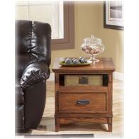 Cross Island Rectangular End Table