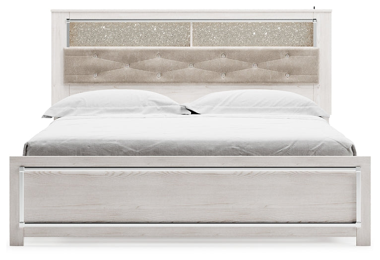 Altyra  Panel Bookcase Bed